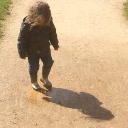 It’s Me, my Shadow and the last Muddy Puddle