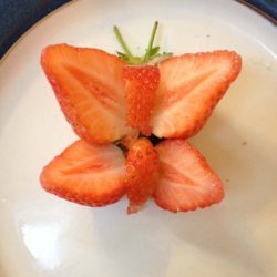 Strawberry Butterfly