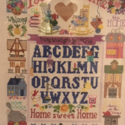 Needlework – Home is where the heart is