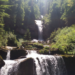 Swiss waterfall