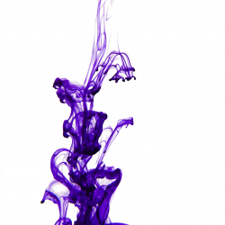 Purple Ink Drop
