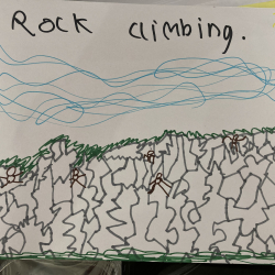 Rock climbing